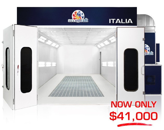 Accudraft ITALIA Downdraft Paint Booth