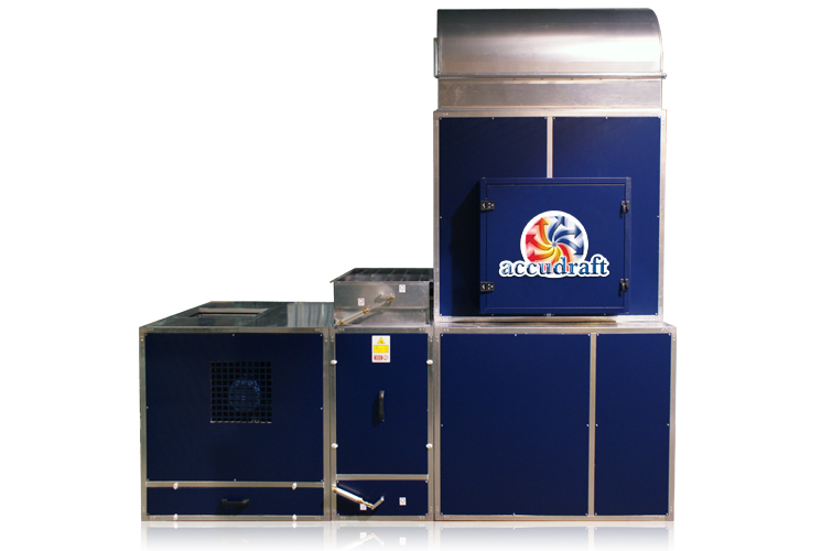 ITALIA Downdraft Paint Booth - Accudraft