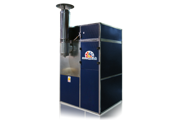 Accudraft Indirect Fired Paint Booth Heater with Heat Exchanger