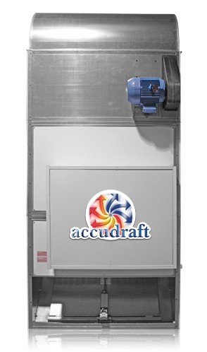 Accudraft Space Saver Paint Booth Air Makeup Heating Unit
