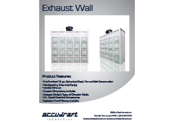 Industrial Exhaust Wall Specifications