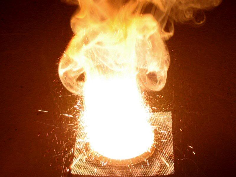 Example of thermite reaction 