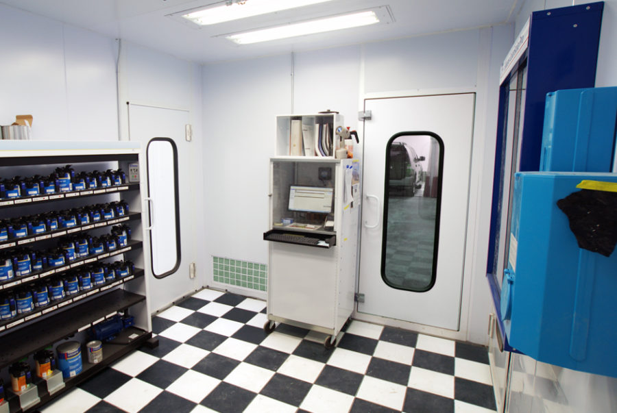 Should I Pair My Paint Booth with a Mixing Room? Accudraft