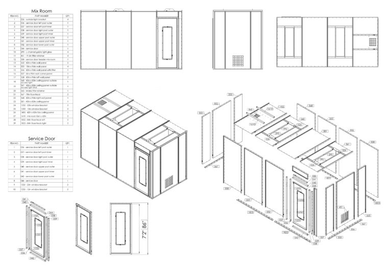 PRO Series PAINT MIXING ROOM Accudraft