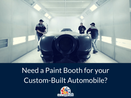 Need a Paint Booth for Custom Built Automobiles