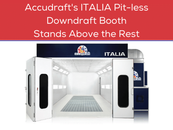 Accudraft's Pit-less Downdraft Paint Booth