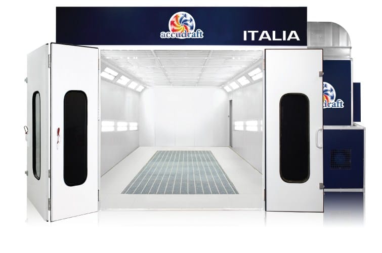 Accudraft's Italia Paint Booth is Perfect for Custom Automobiles