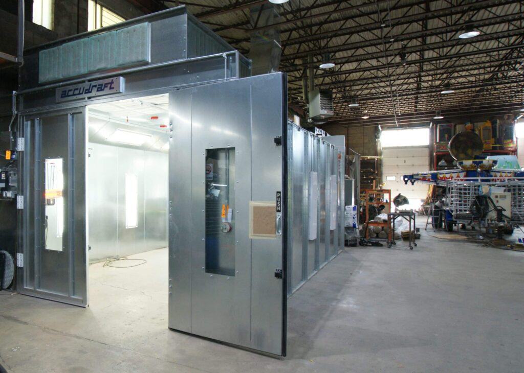 Zamperla Paint Booth