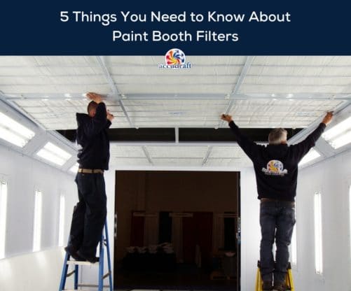 5 Things You to Need to Know About Paint Booth Filters - Accudraft