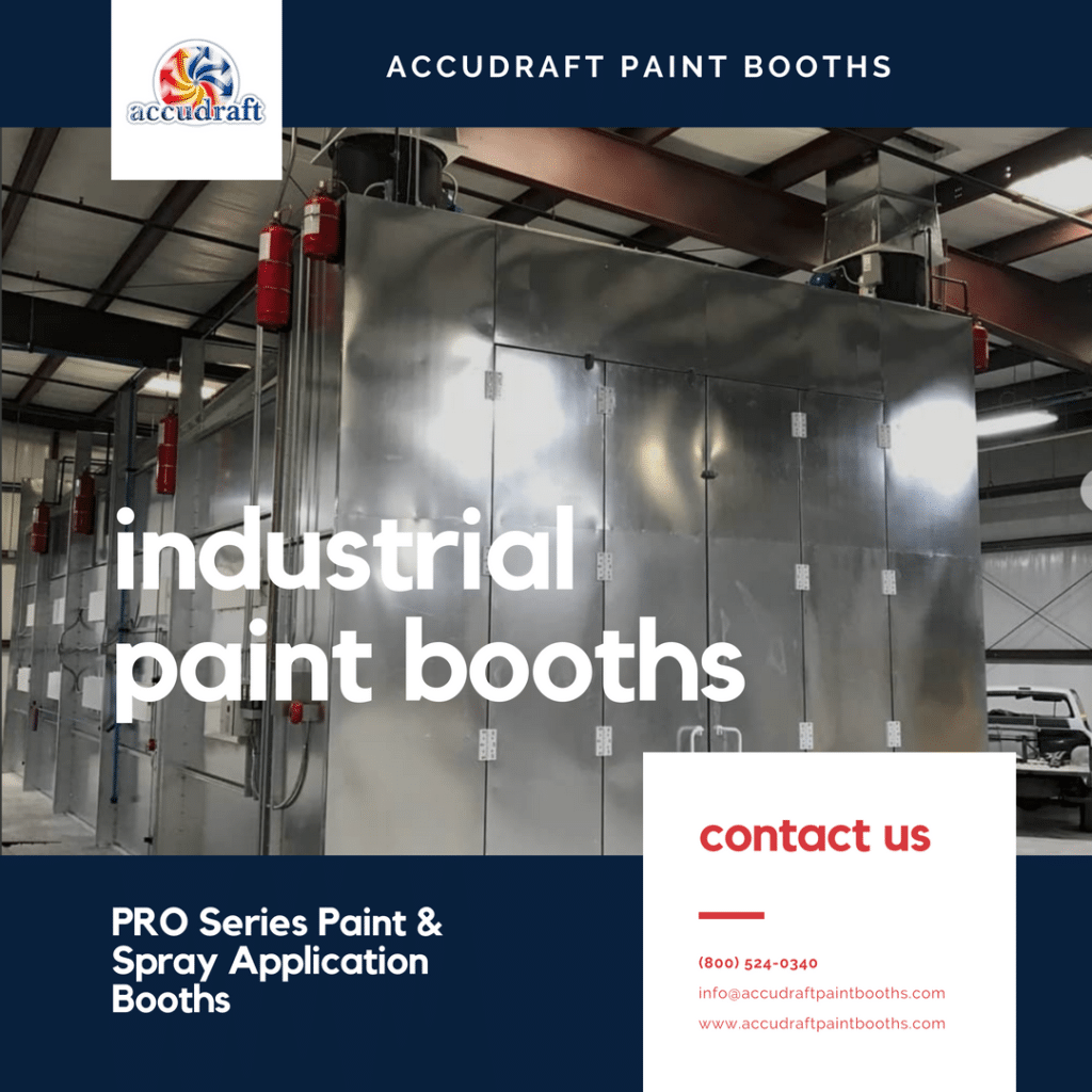 Industrial Paint Booths - Accudraft PRO Series