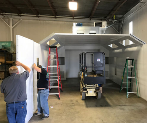 How Long Does a Paint Booth Installation Take?