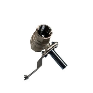 Gas Ball Valve with Actuator Bracket for Paint Booth 1"