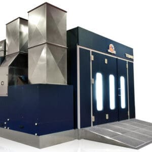 Raised Paint Booth Basement
