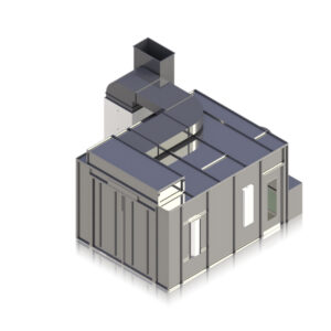 Enclosed Paint Booths