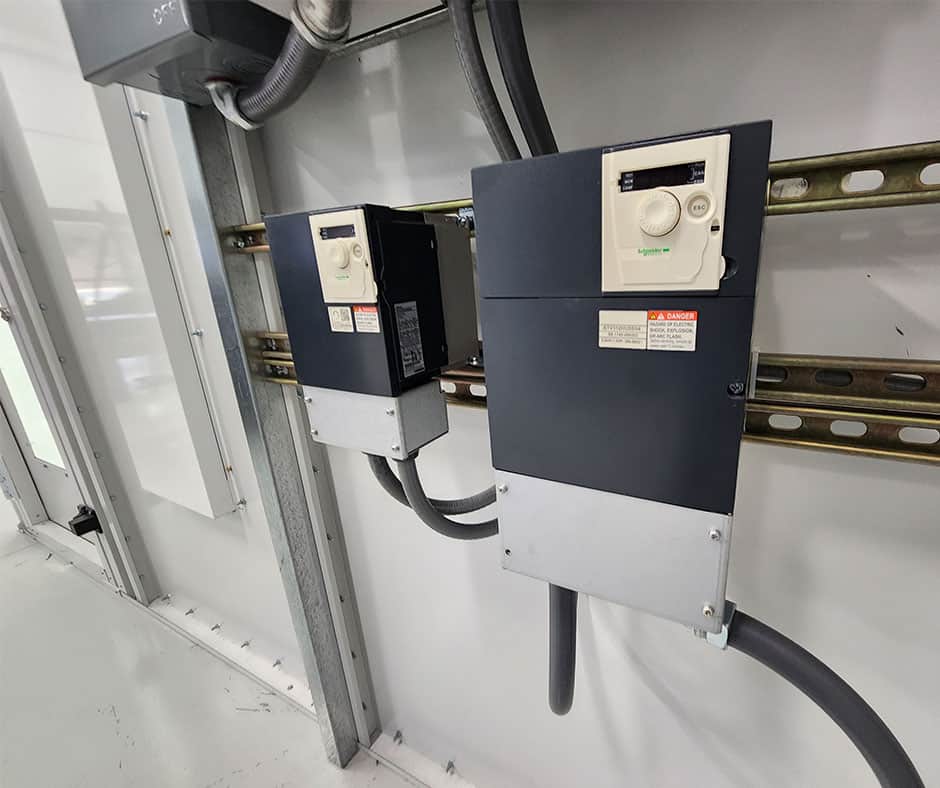 How VFDs Change Paint Booths
