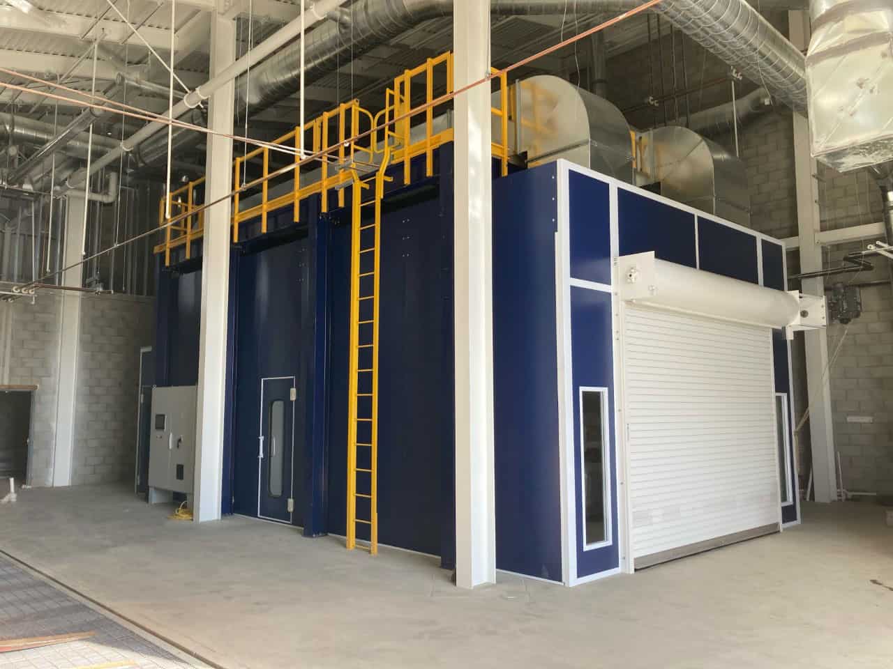 Military-Grade Aerospace Paint Booths